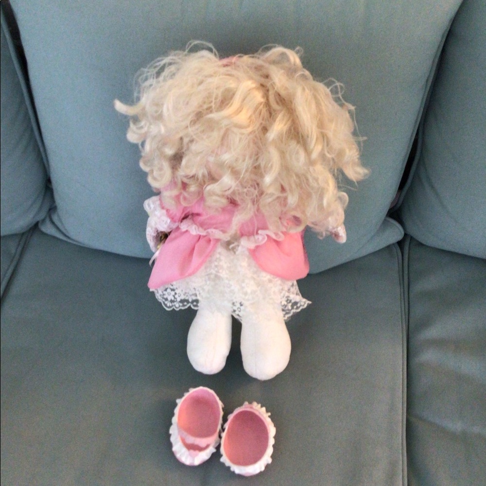 1993 Precious Moments Amber Doll 17" Vintage Sweetheart Series 1053. - Picture 4 of 9